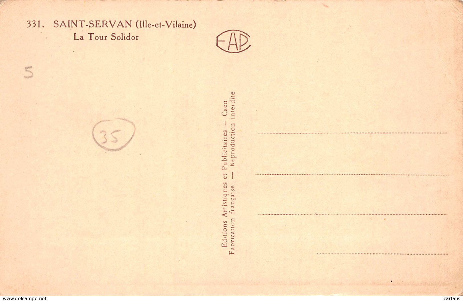 35-SAINT SERVAN-N°3857-E/0079 - Saint Servan