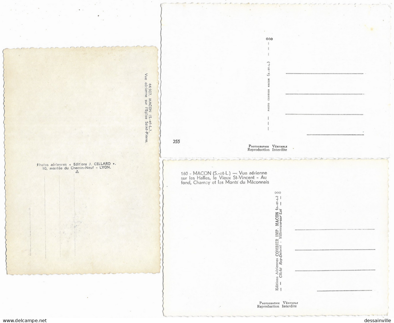 3 Cartes De MACON - Macon