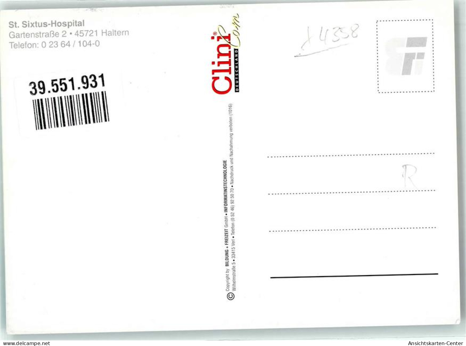39551931 - Haltern , Westf - Haltern