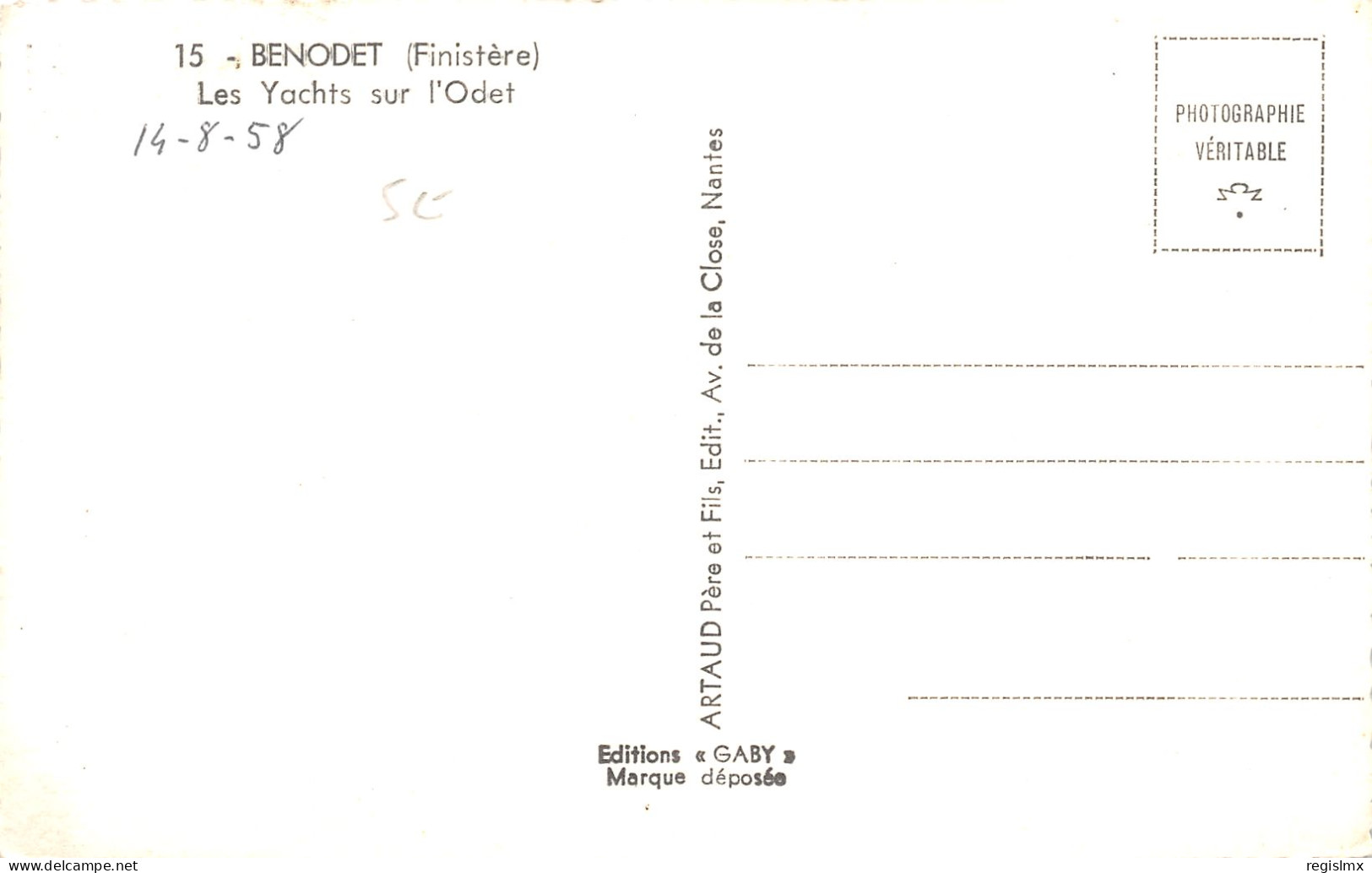 29-BENODET-N°T286-E/0249 - Bénodet