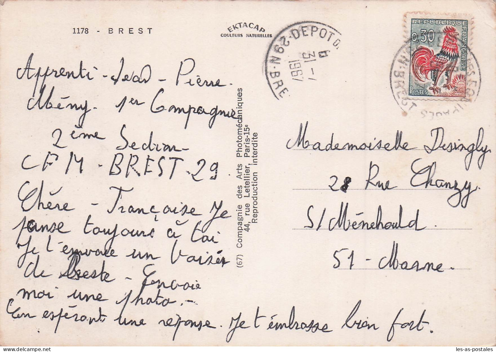 29 BREST LE CHATEAU - Brest