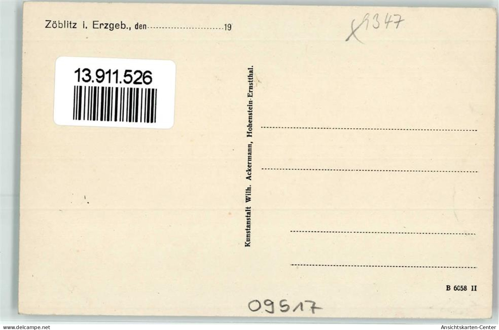 13911526 - Zoeblitz - Zöblitz