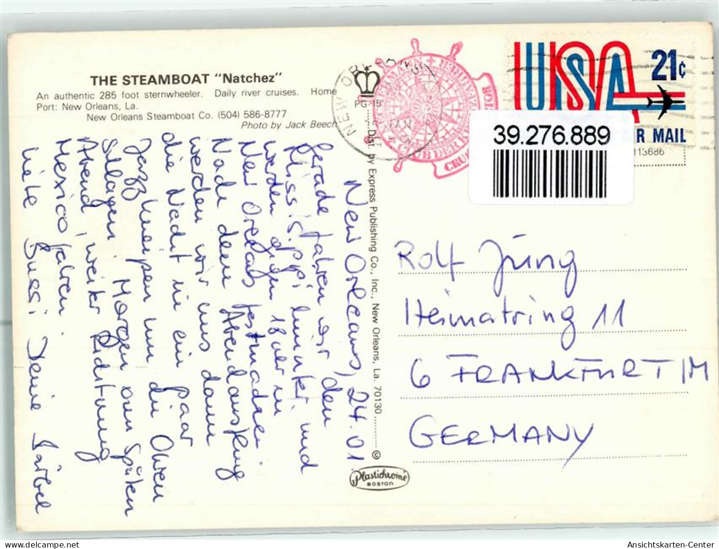 39276889 - New Orleans - Dampfer