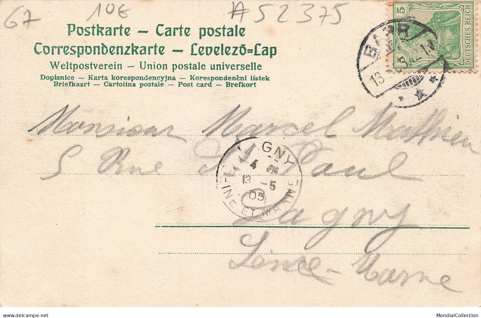 67 BARR #MK52375 VUE GENERALE - Barr