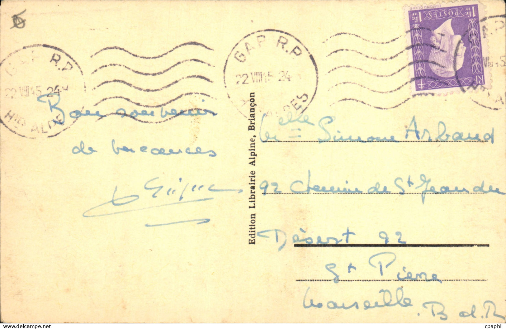 CPA Briancon Le Pont D'Asfeld - Briancon