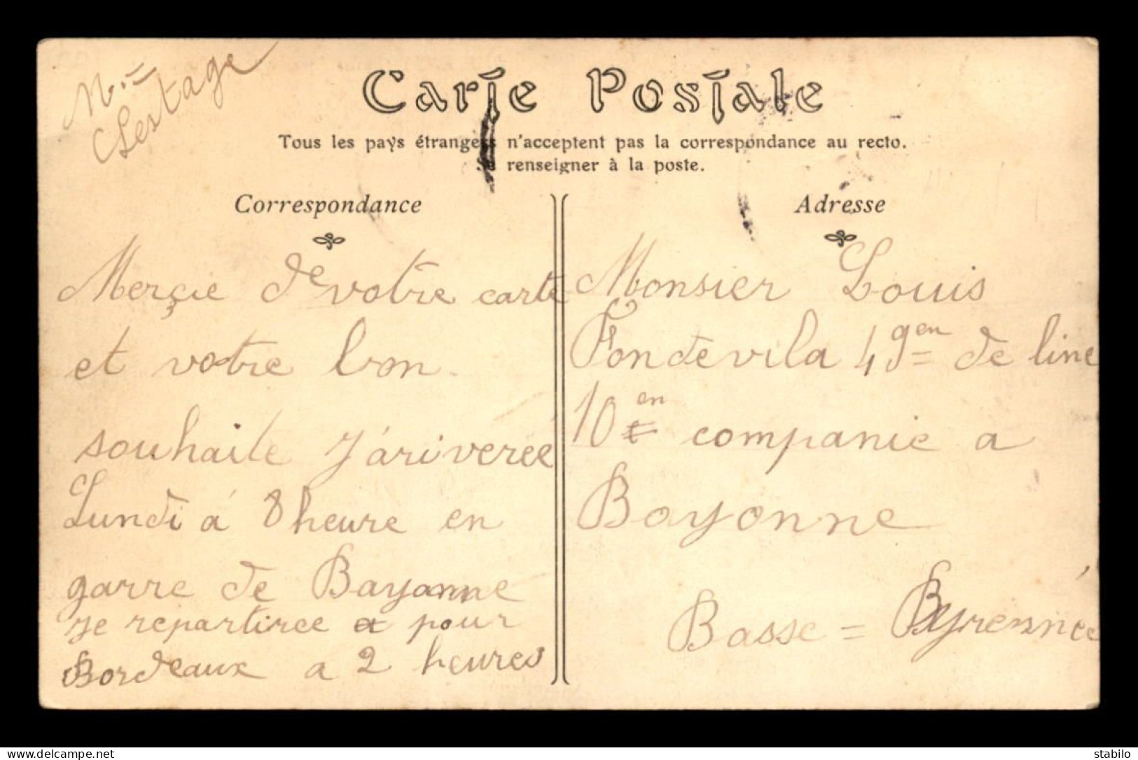 64 - BIDARRAY - BASTANGO-ERRECA - Bidarray