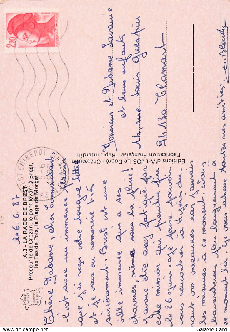 29 BREST LA RADE DE BREST - Brest