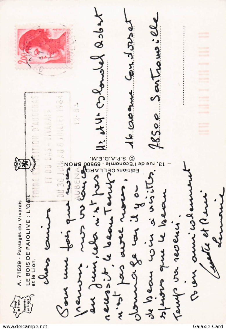 7 AUBENAS FOIRE EXPOSITION D AUBENAS - Aubenas