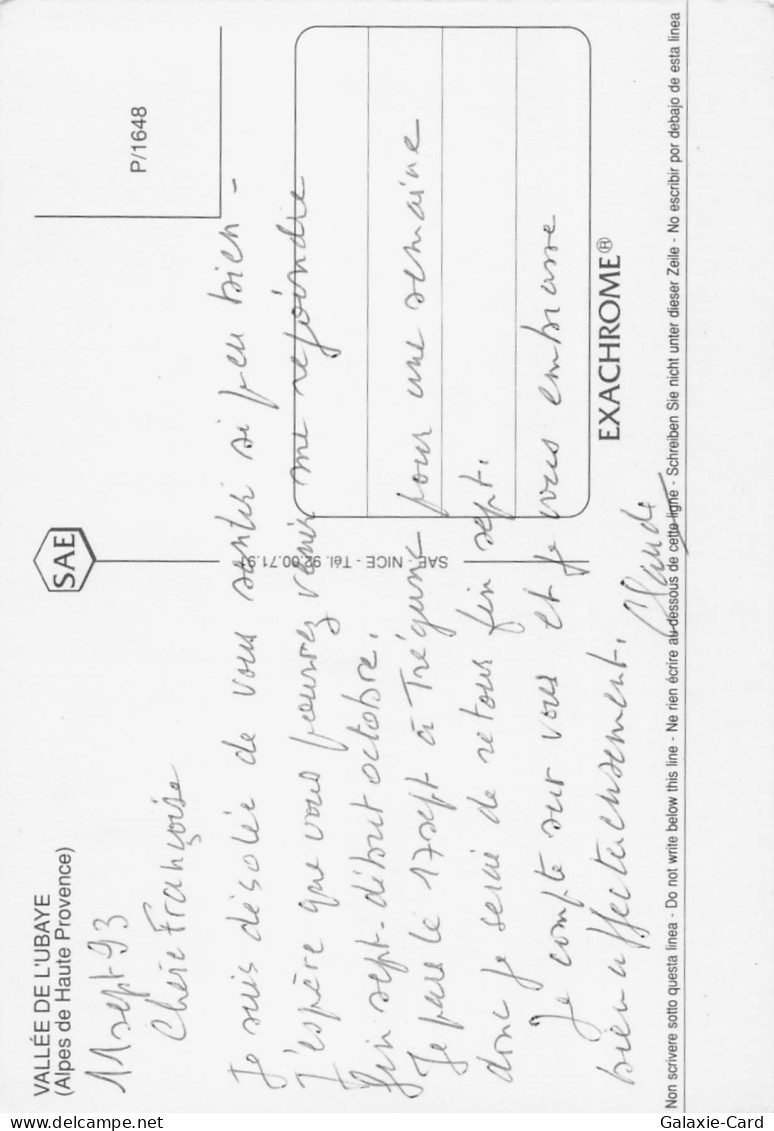 4 BARCELONNETTE VALLEE DE L UBAYE - Barcelonnette