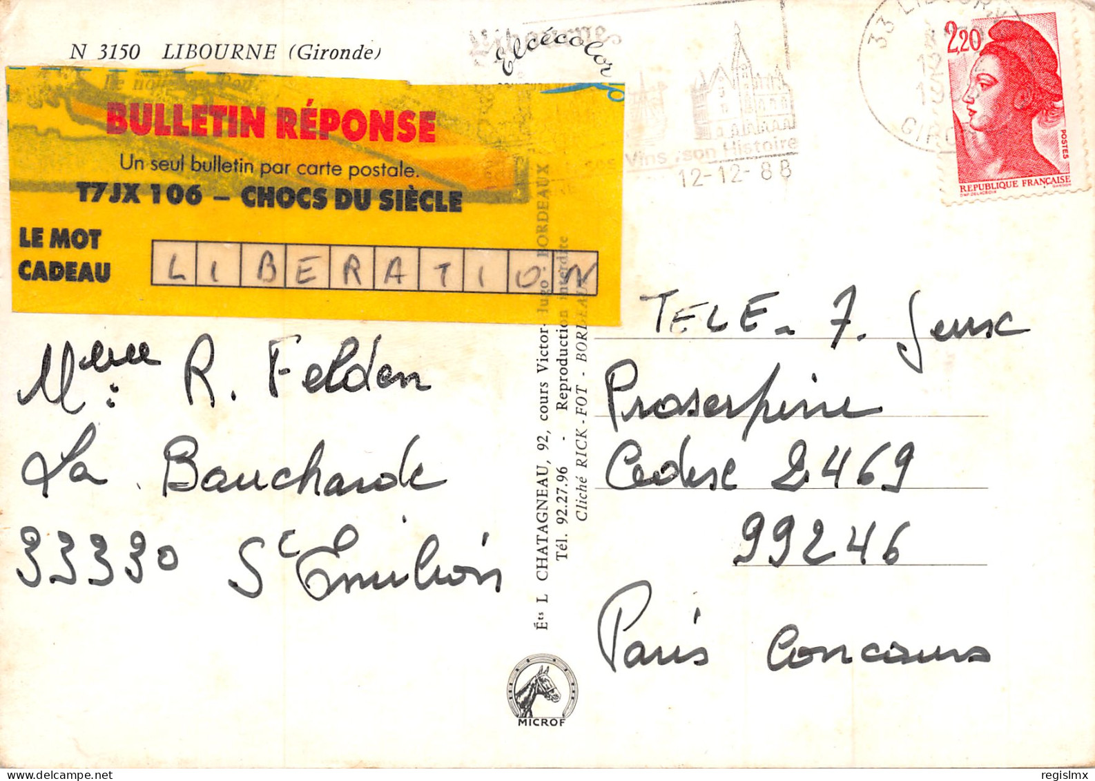 33-LIBOURNE-N°2026-A/0075 - Libourne