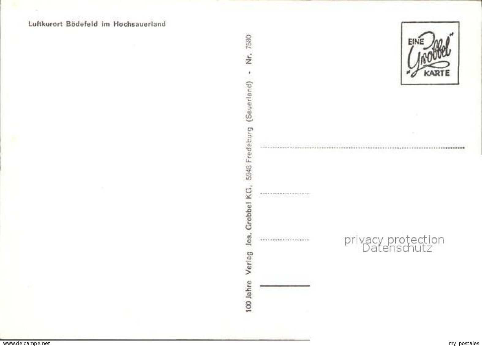 Boedefeld Teilansicht - Schmallenberg