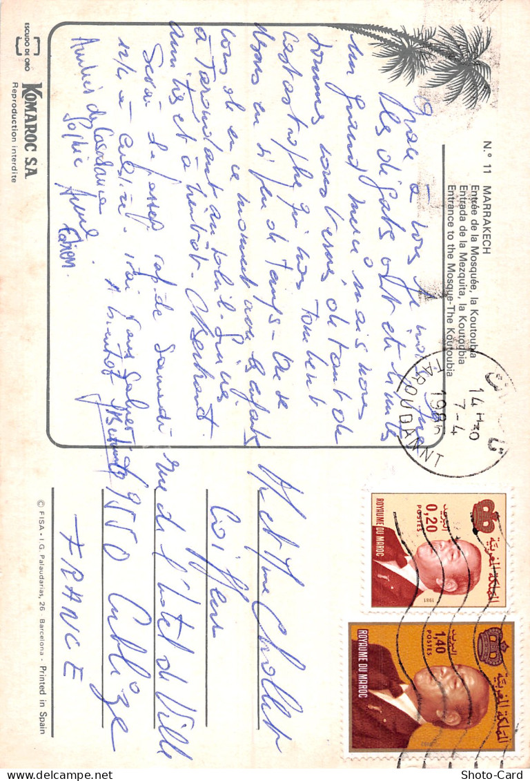 MAROC MARRAKECH - Marrakech