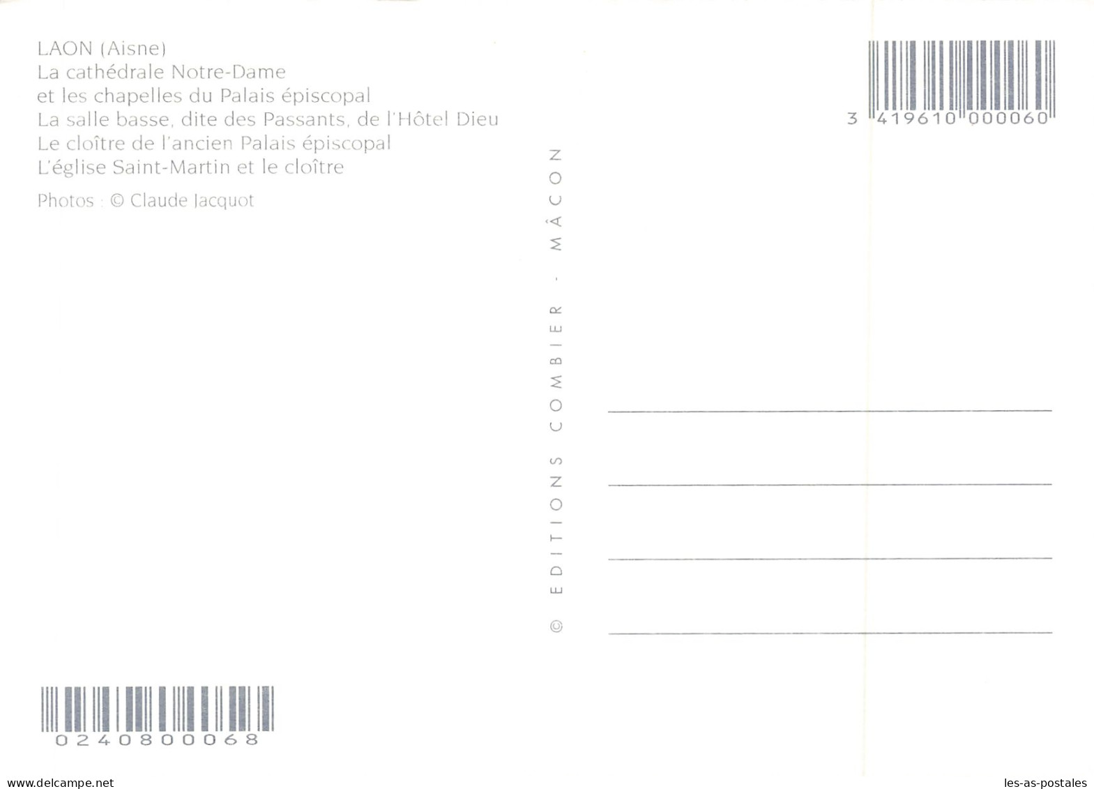 02 LAON NOTRE DAME - Laon