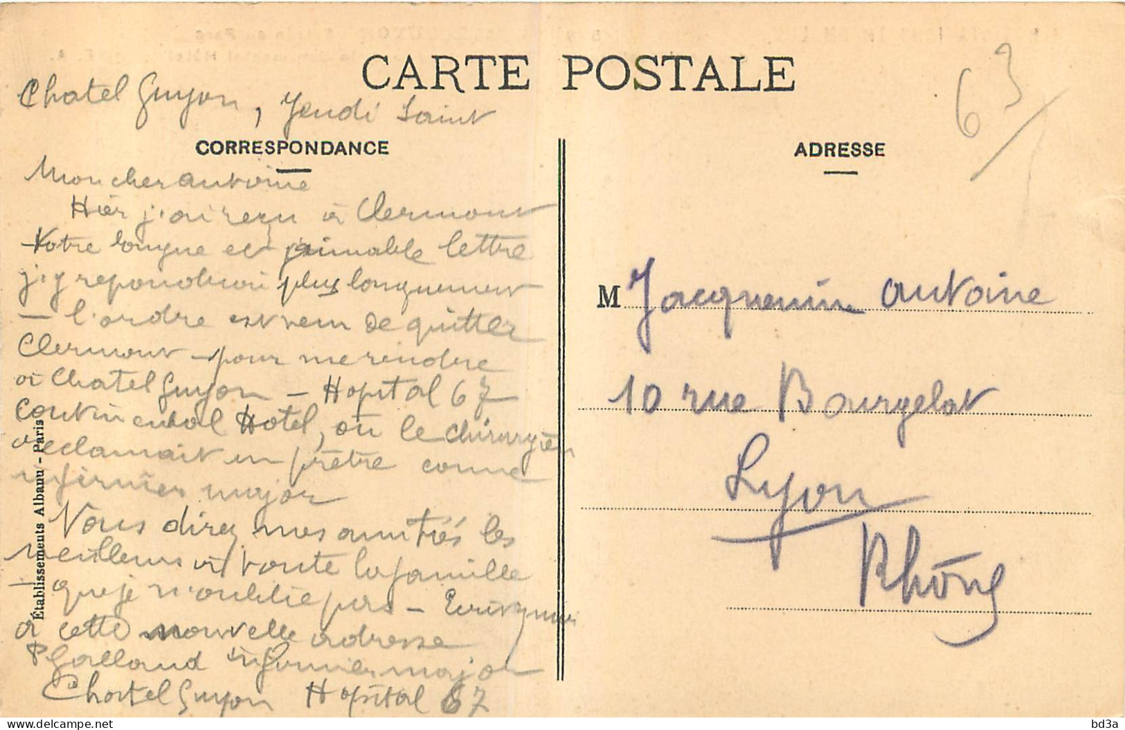 63  CHATELGUYON  ENTREE DU PARC  NOS STATION THERMALES - Châtel-Guyon