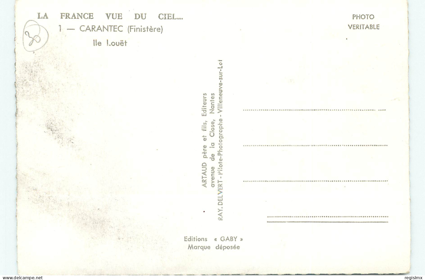 29-CARANTEC-N°T301-D/0228 - Carantec