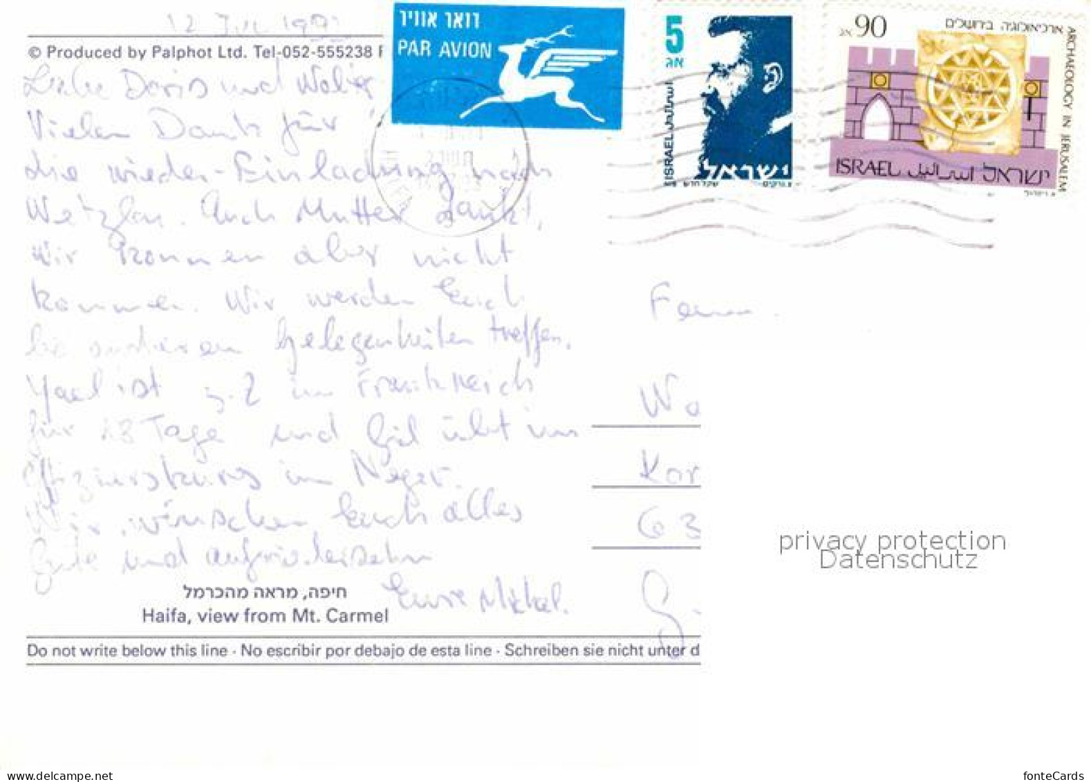 Haifa Panorama - Israel