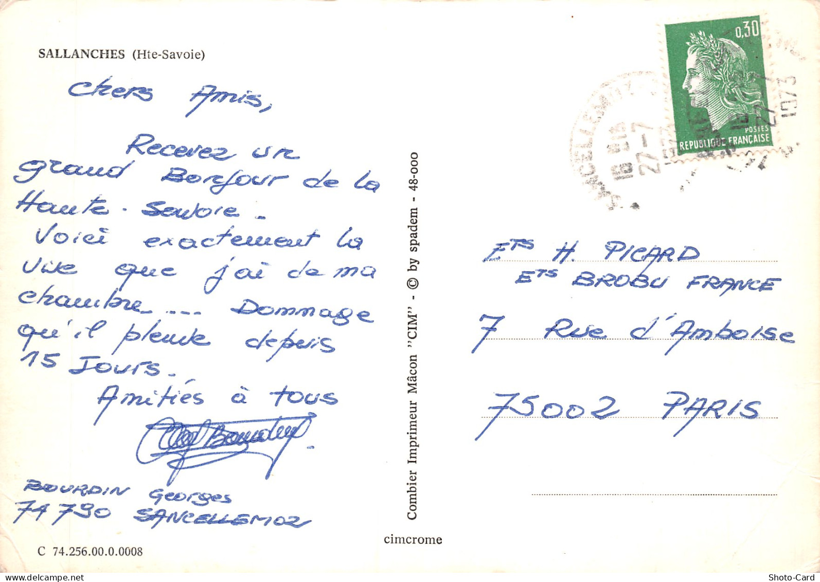 74 SALLANCHES - Sallanches