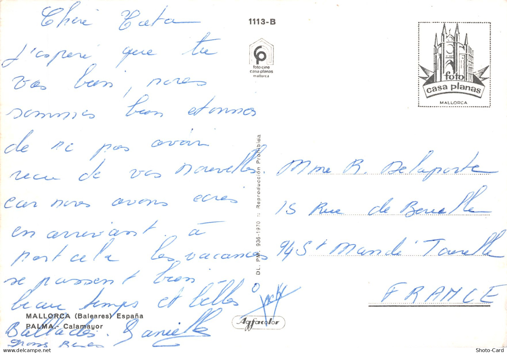 Espagne PALAMA MALLORCA BALEARES - Mallorca