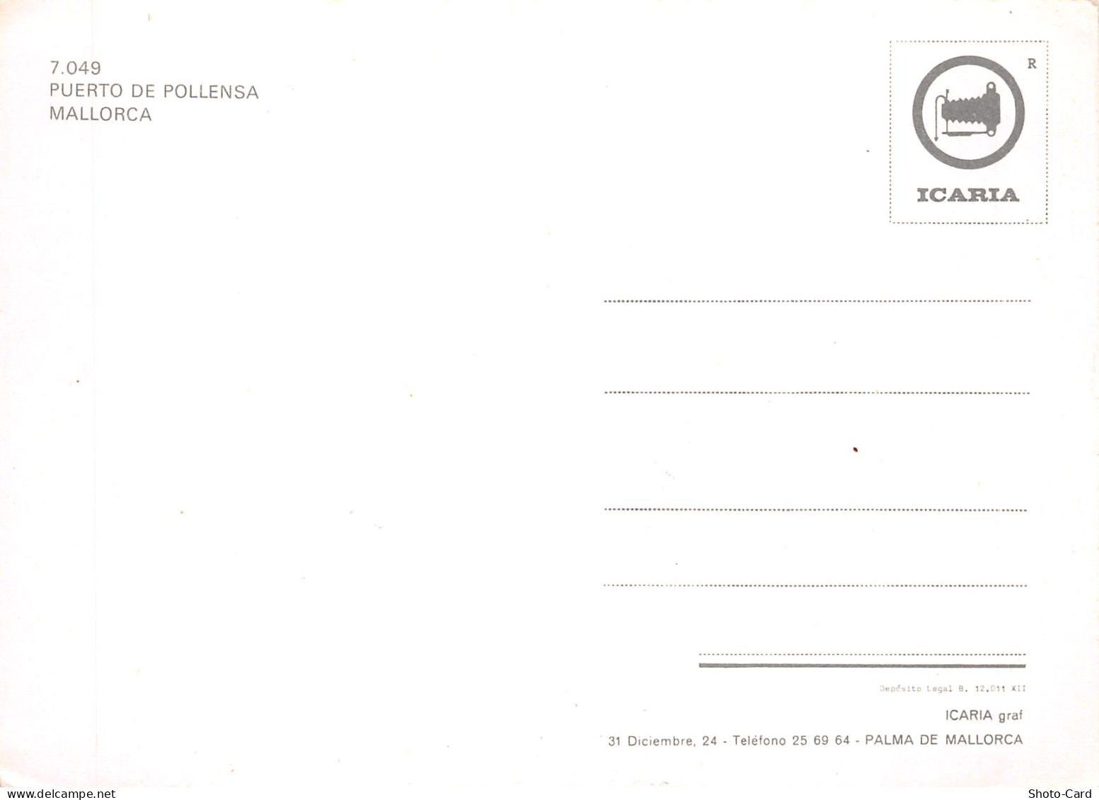 Espagne PUERTO DE POLLENSA MALLORCA - Mallorca