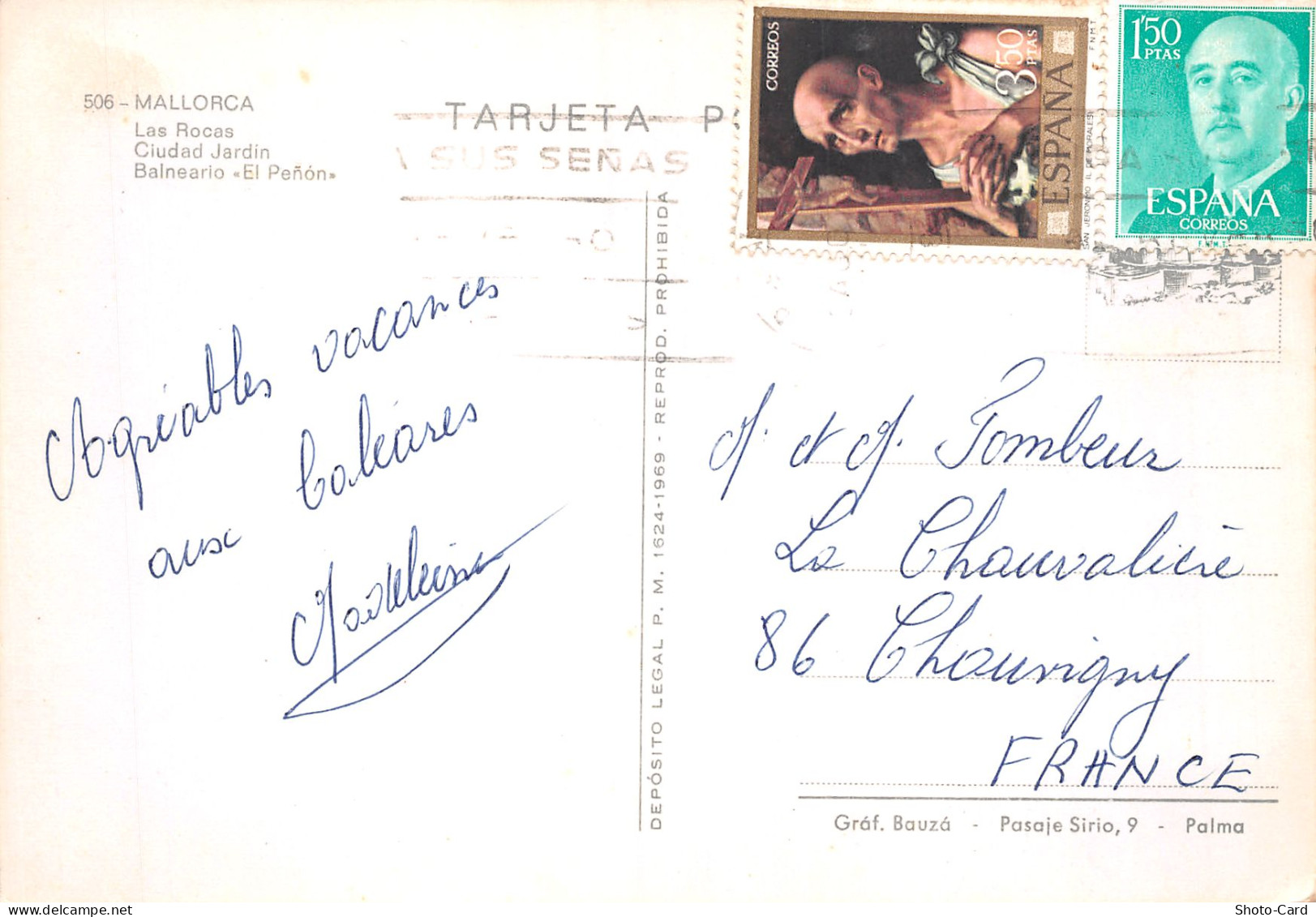 Espagne LAS ROCAS MALLORCA - Mallorca