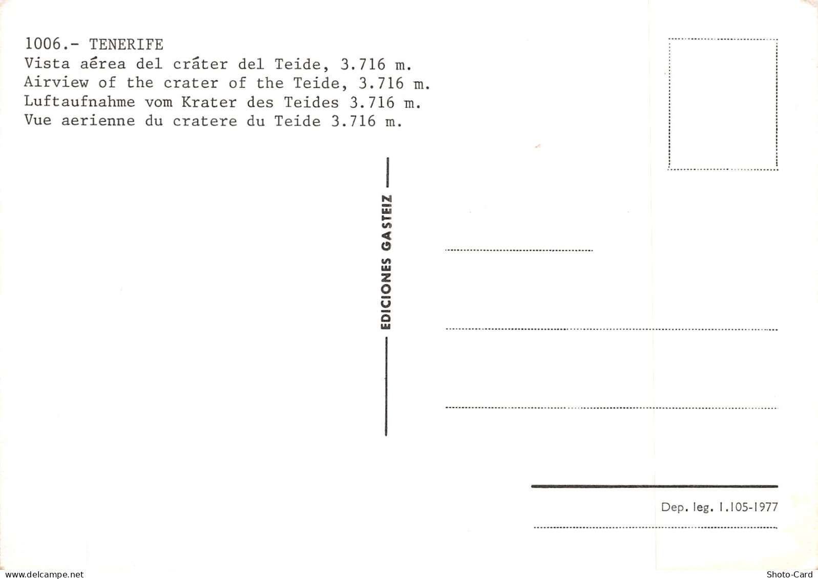 Espagne TENERIFE - Tenerife