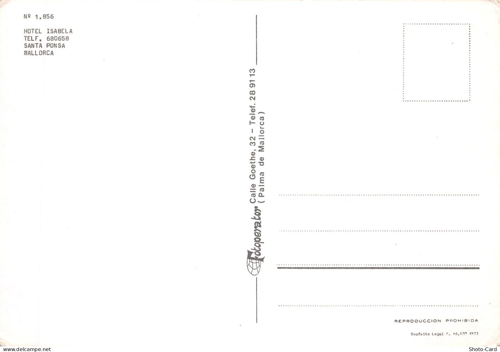 Espagne SANTA PONSA MALLORCA - Mallorca