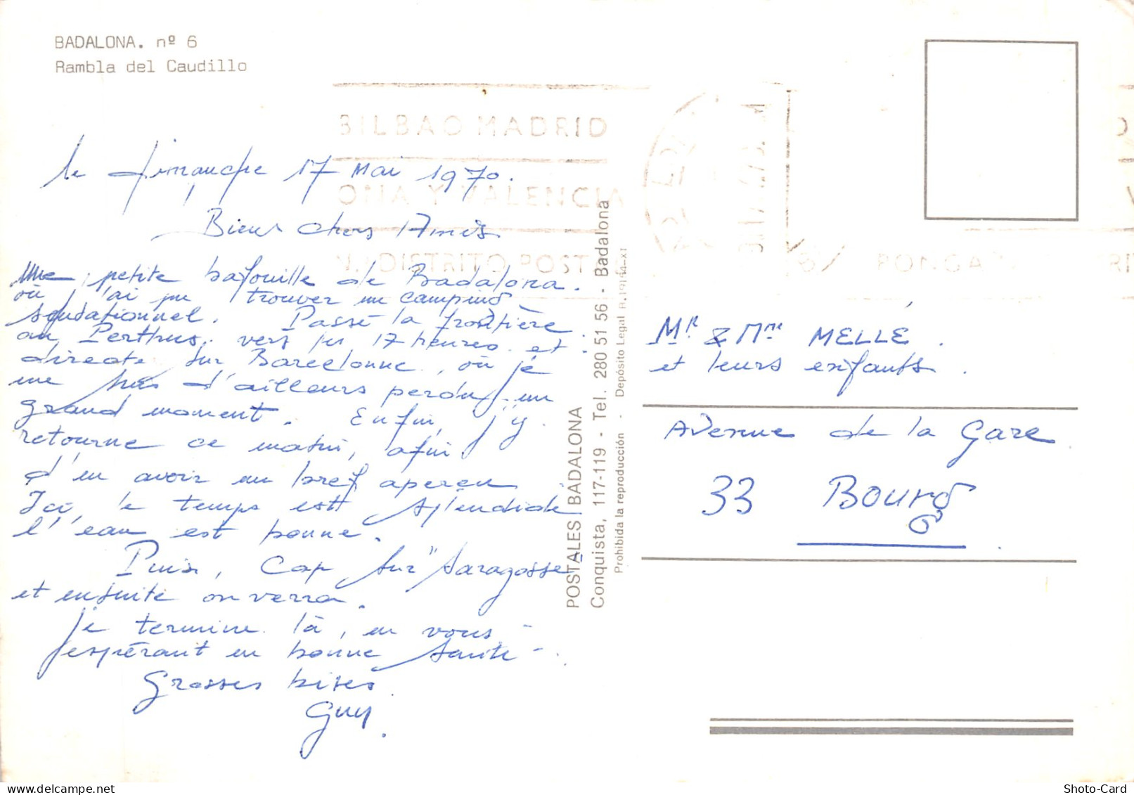 Espagne BACALONA CATALUNA - Barcelona