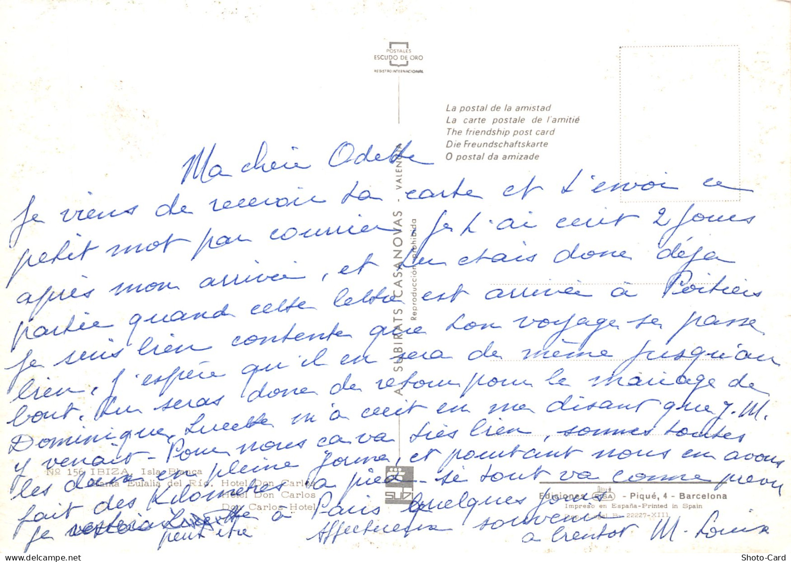 Espagne IBIZA BALEARES - Ibiza