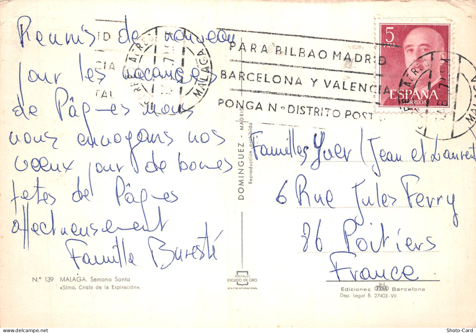 Espagne MALAGA COSTA DEL SOL - Málaga