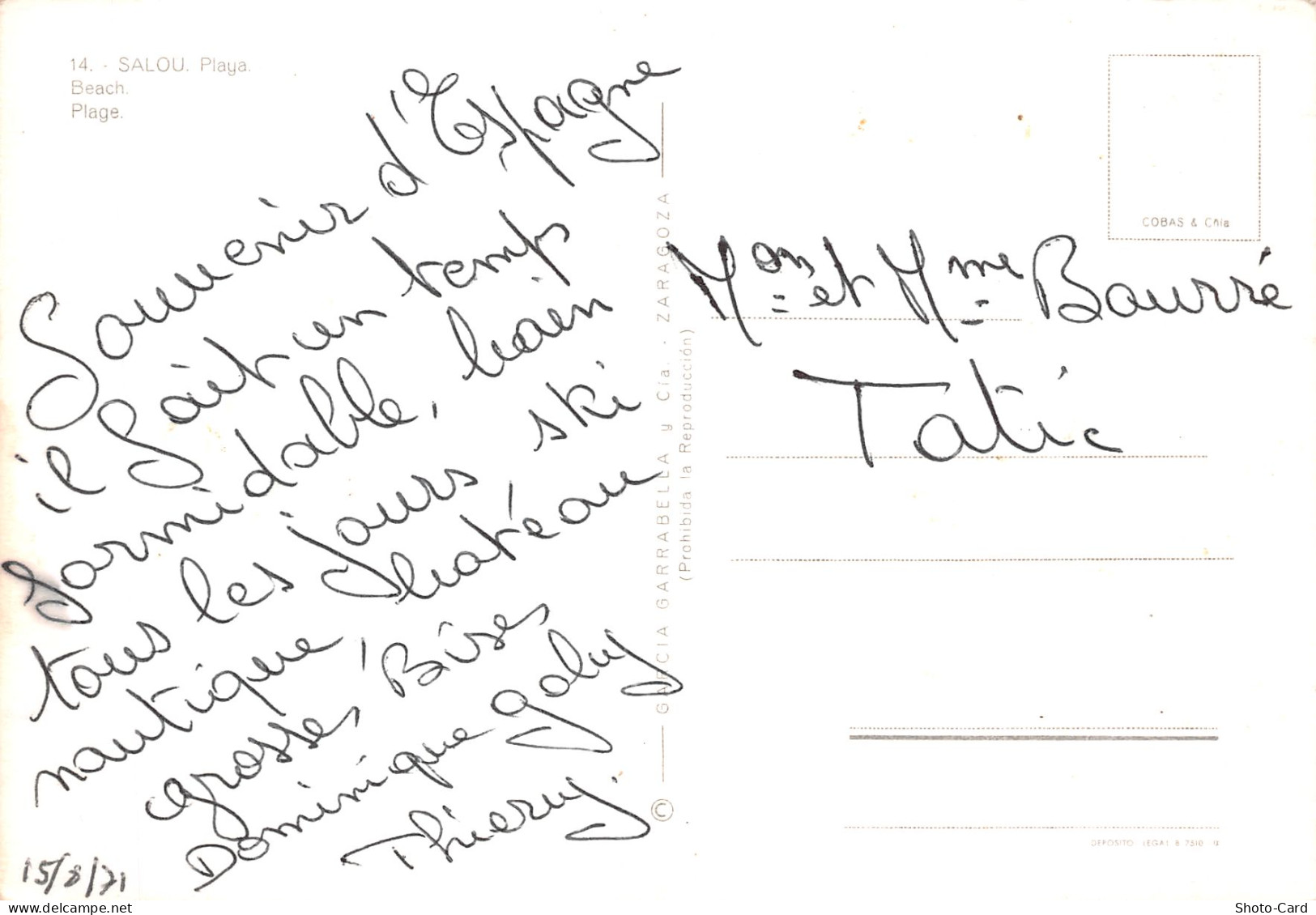 Espagne SALOU PLAYA - Tarragona