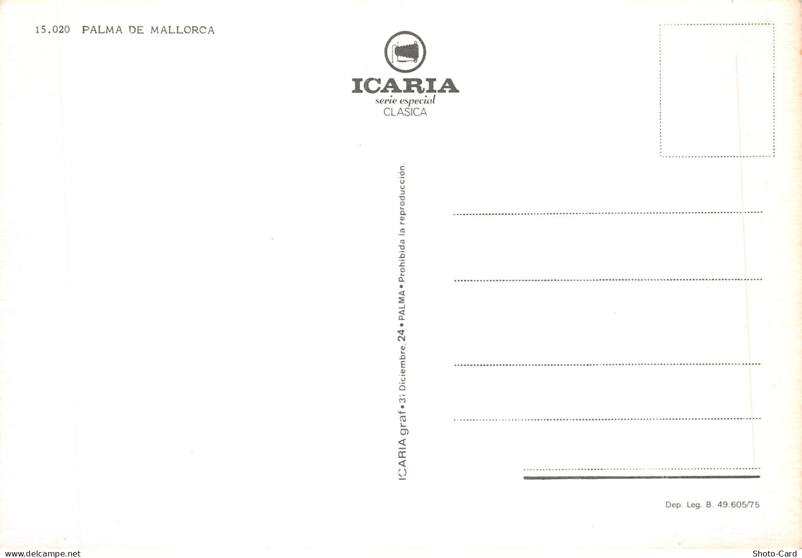 Espagne PALMA DE MALLLORCA - Palma De Mallorca