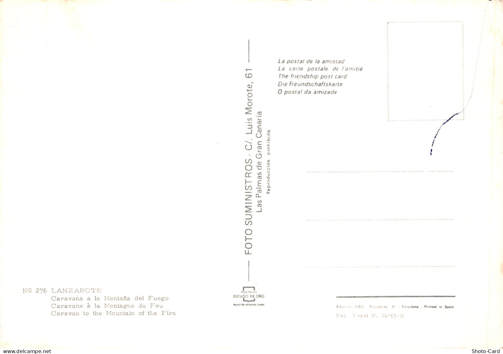 Espagne LANZAROTE ISLAS CANARIAS - Lanzarote