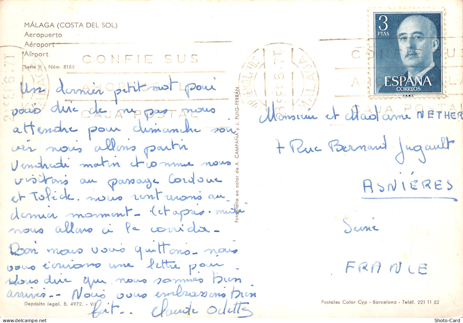 Espagne MALAGA COSTA DEL SOL - Málaga