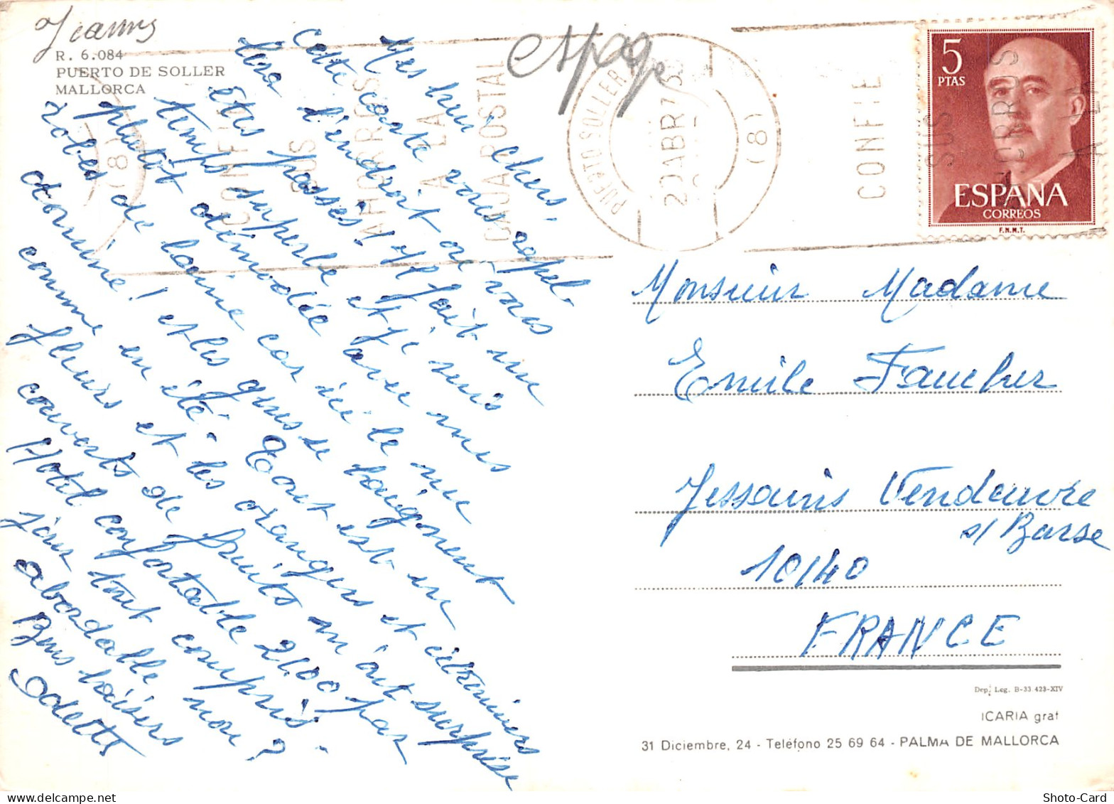 Espagne PUERTO DE SOLLER MALLORCA - Mallorca