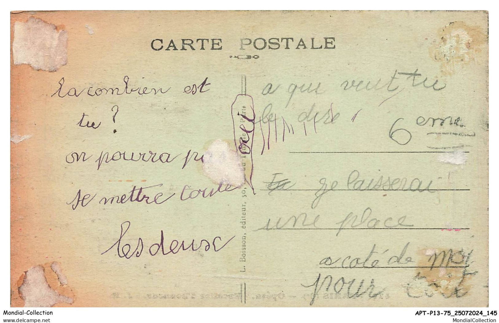 APTP13-1041-75 - PARIS - Opera - Escalier D'honneur - Autres Monuments, édifices