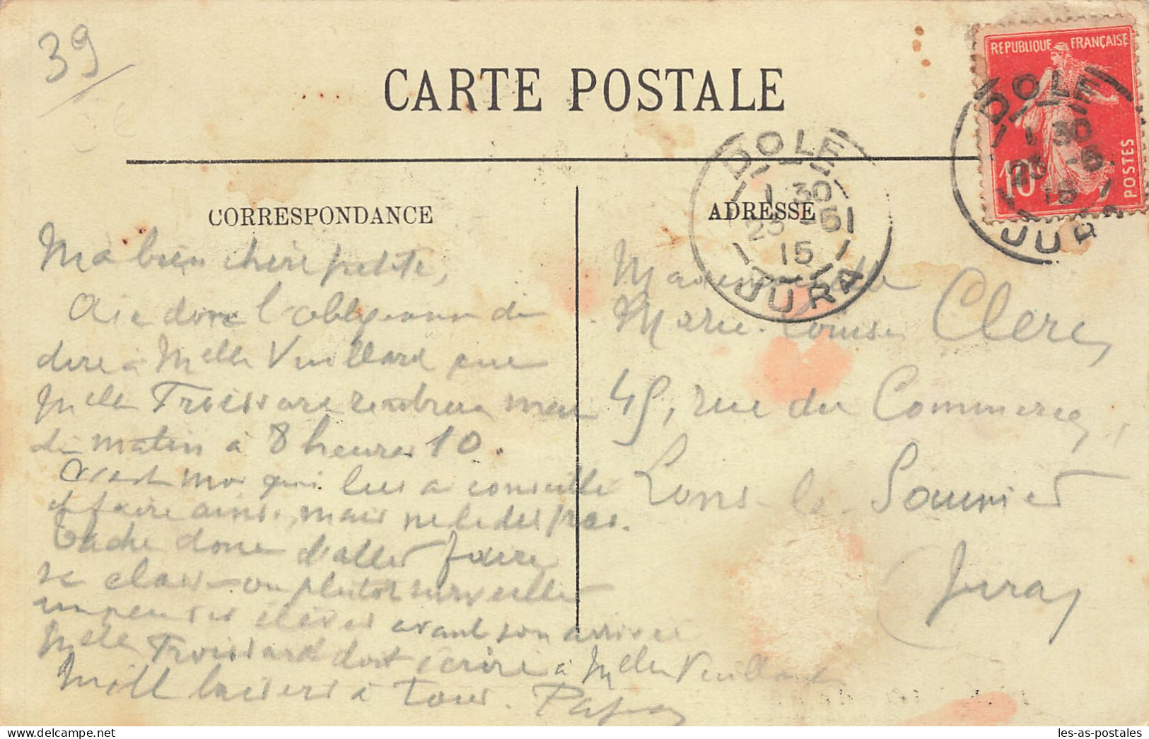 39  DOLE LA CATHEDRALE - Dole