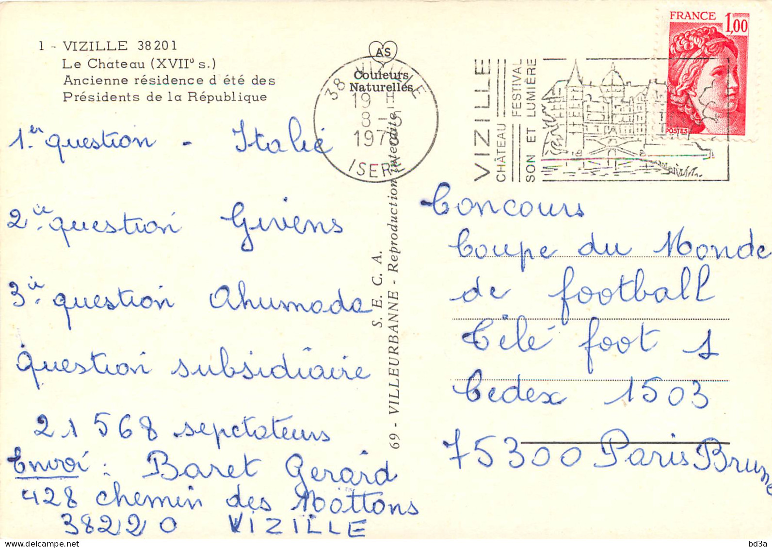 38 VIZILLE - Vizille