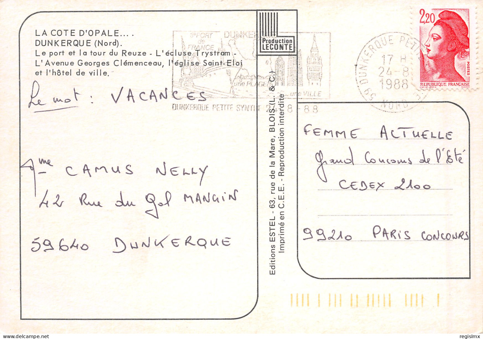 59-DUNKERQUE-N°3368-A/0313 - Dunkerque