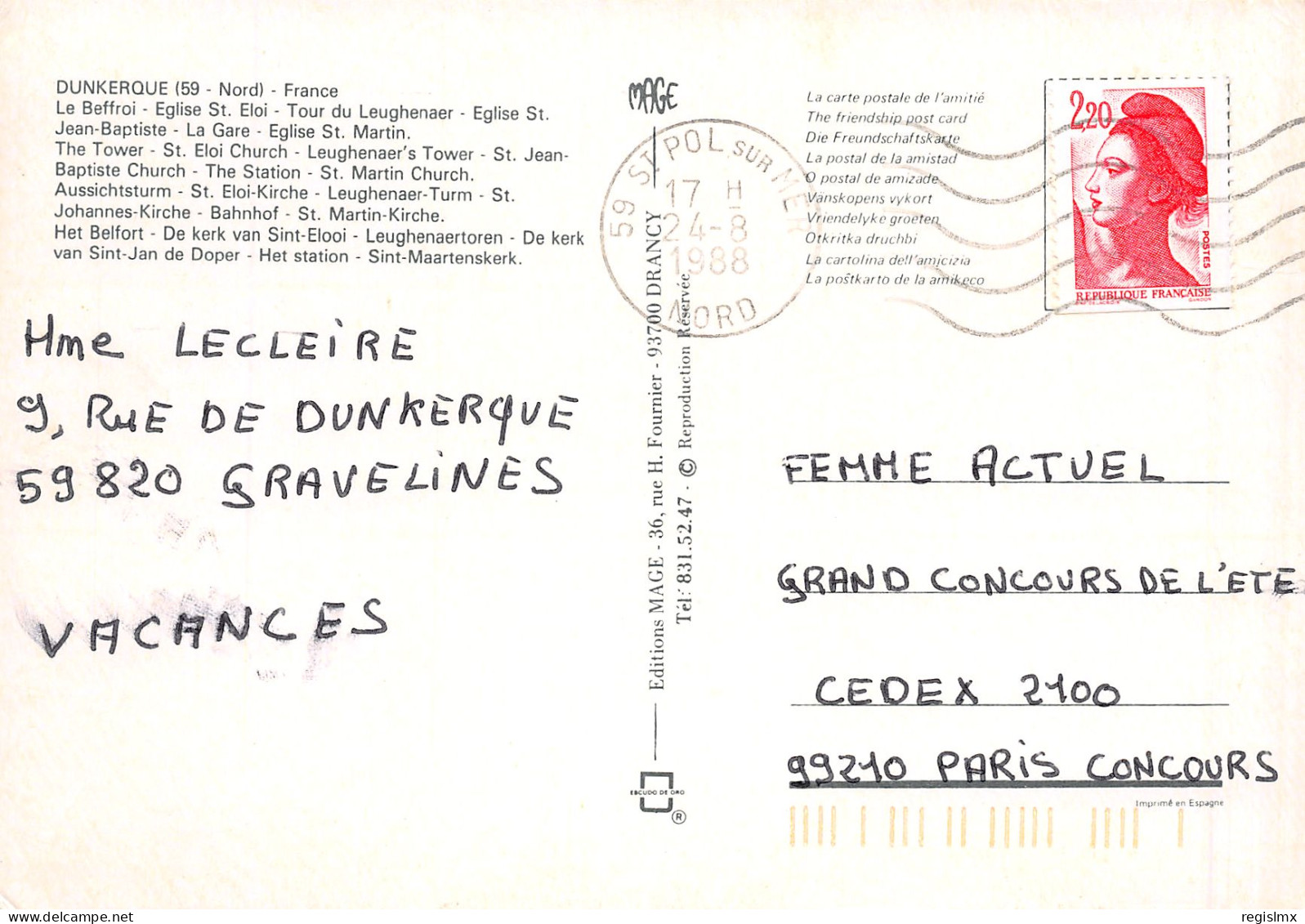 59-DUNKERQUE-N°3368-A/0303 - Dunkerque