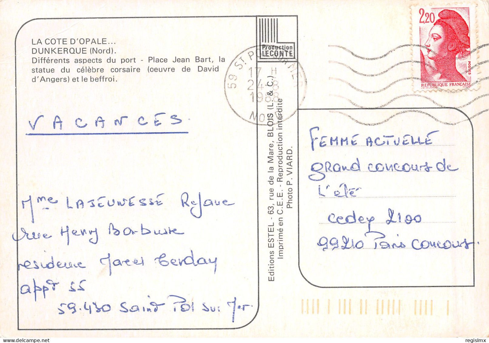 59-DUNKERQUE-N°3368-A/0307 - Dunkerque