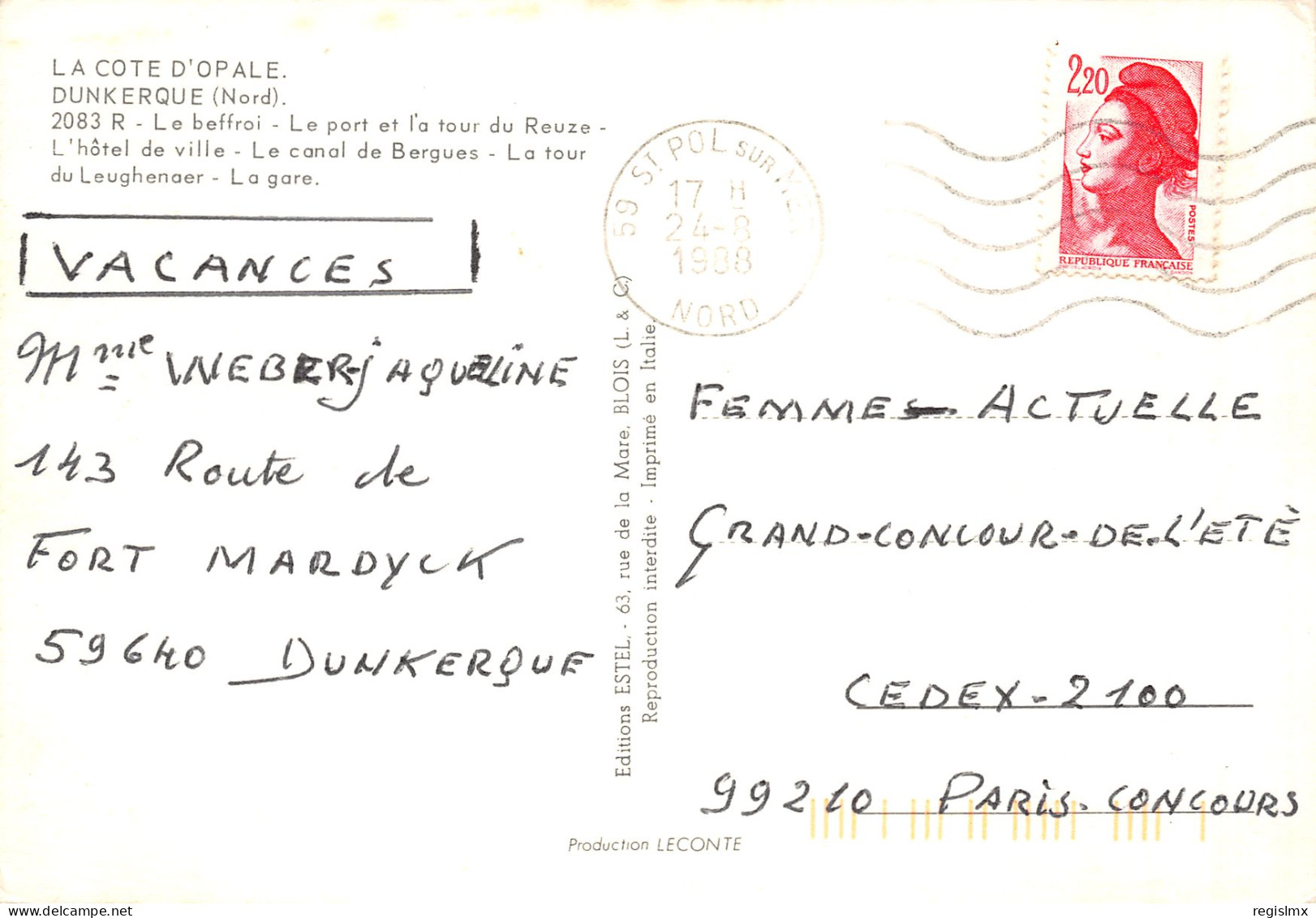 59-DUNKERQUE-N°3368-A/0305 - Dunkerque