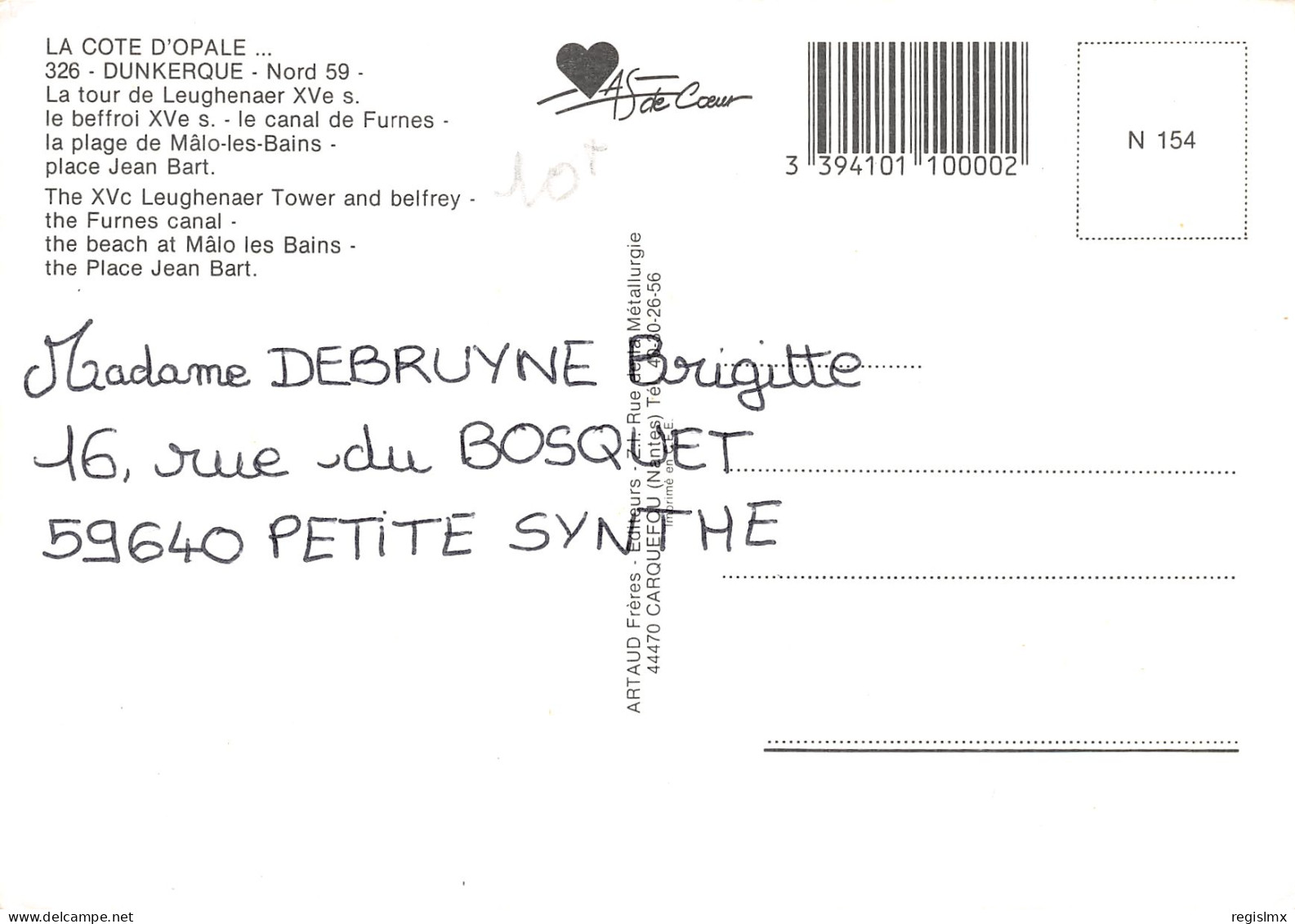 59-DUNKERQUE-N°3368-A/0289 - Dunkerque