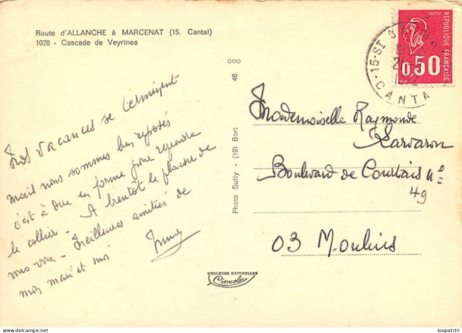 ALLANCHE Cascade De Veyrines - Allanche