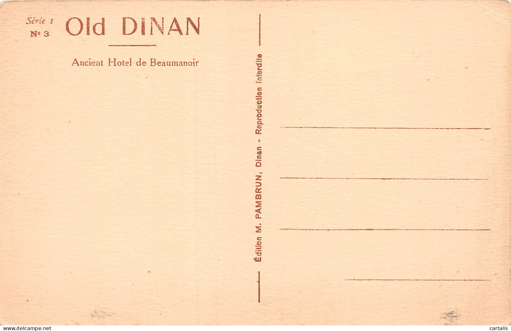 22-DINAN-N°3758-E/0081 - Dinan