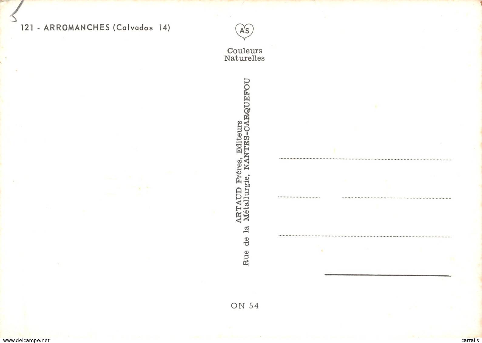 14-ARROMANCHES-N°3767-C/0347 - Arromanches