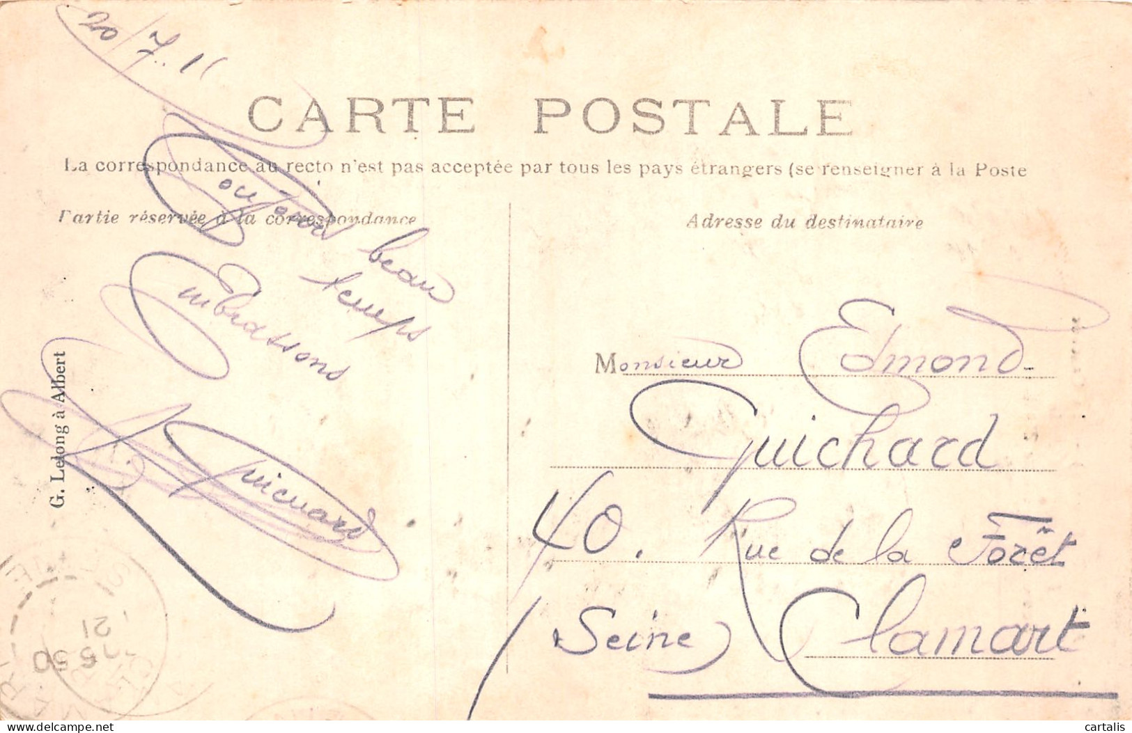 80-ALBERT-N°4128-E/0105 - Albert