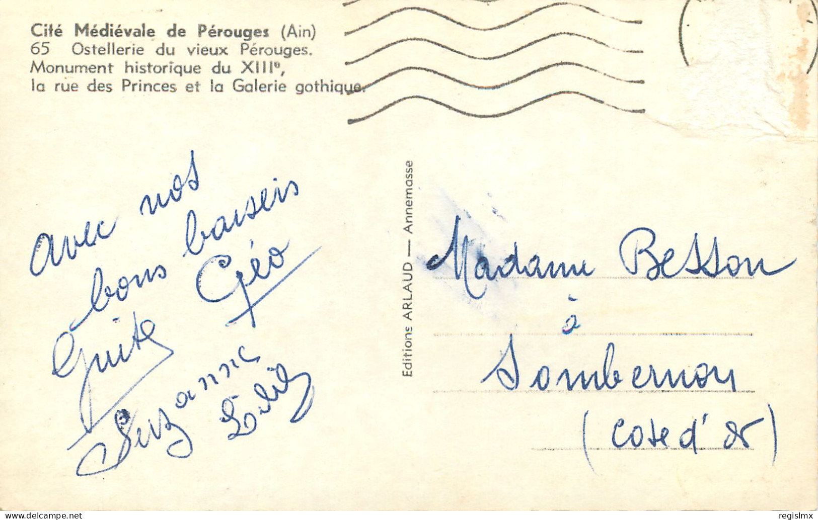 01-PEROUGES-N°3009-G/0043 - Pérouges