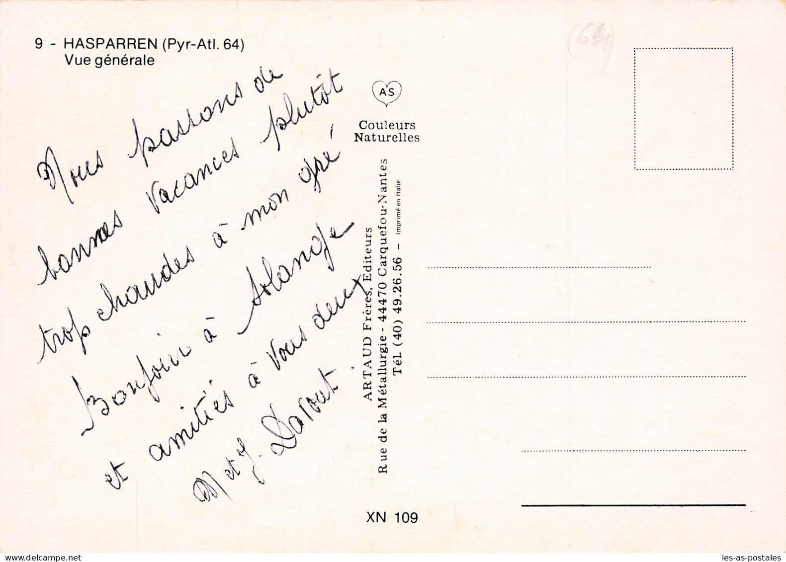 64 HASPARREN VUE GENERALE - Hasparren