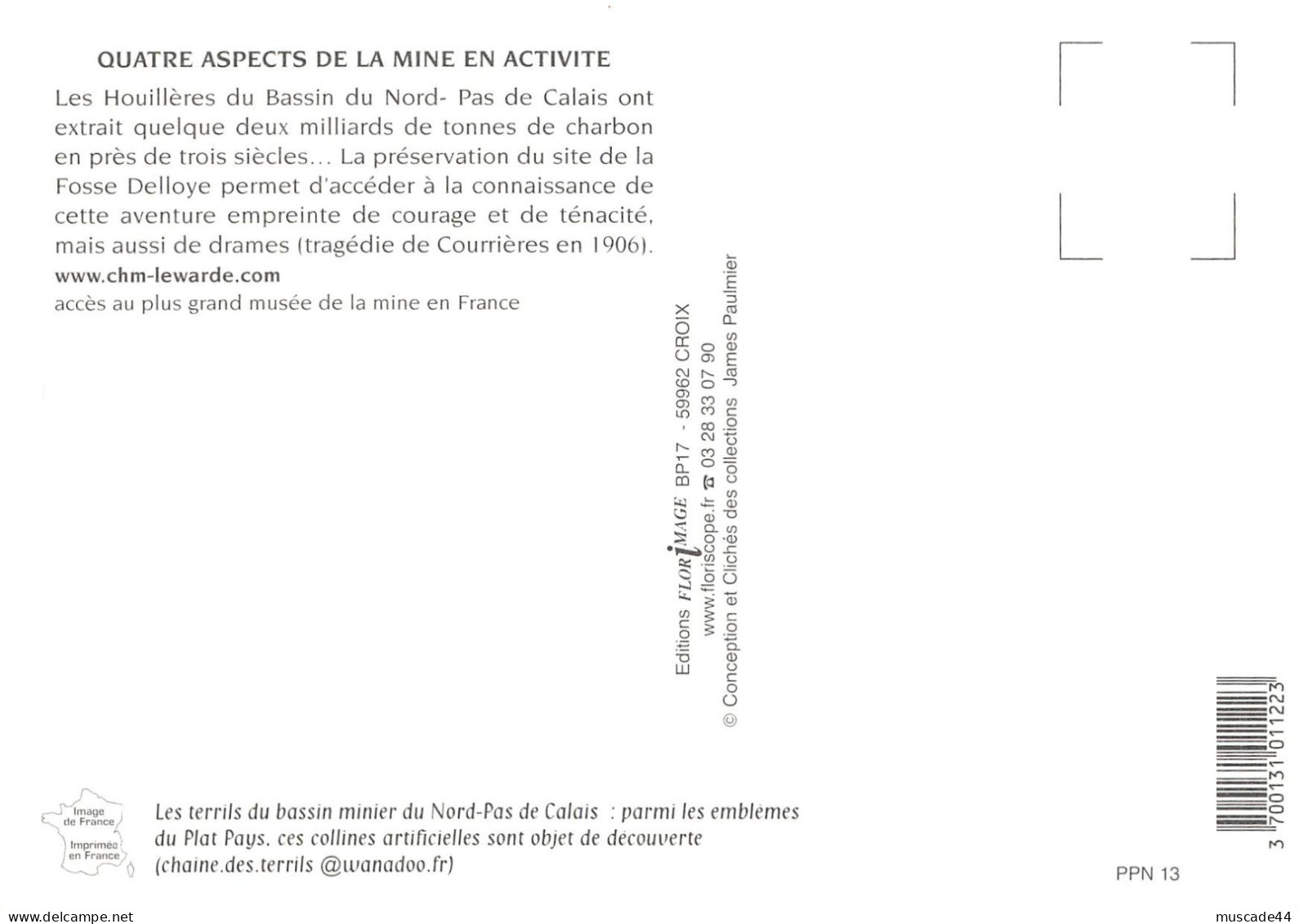 LEWARDE - AU TEMPS DE LA MINE - MULTI VUES - Bergbau