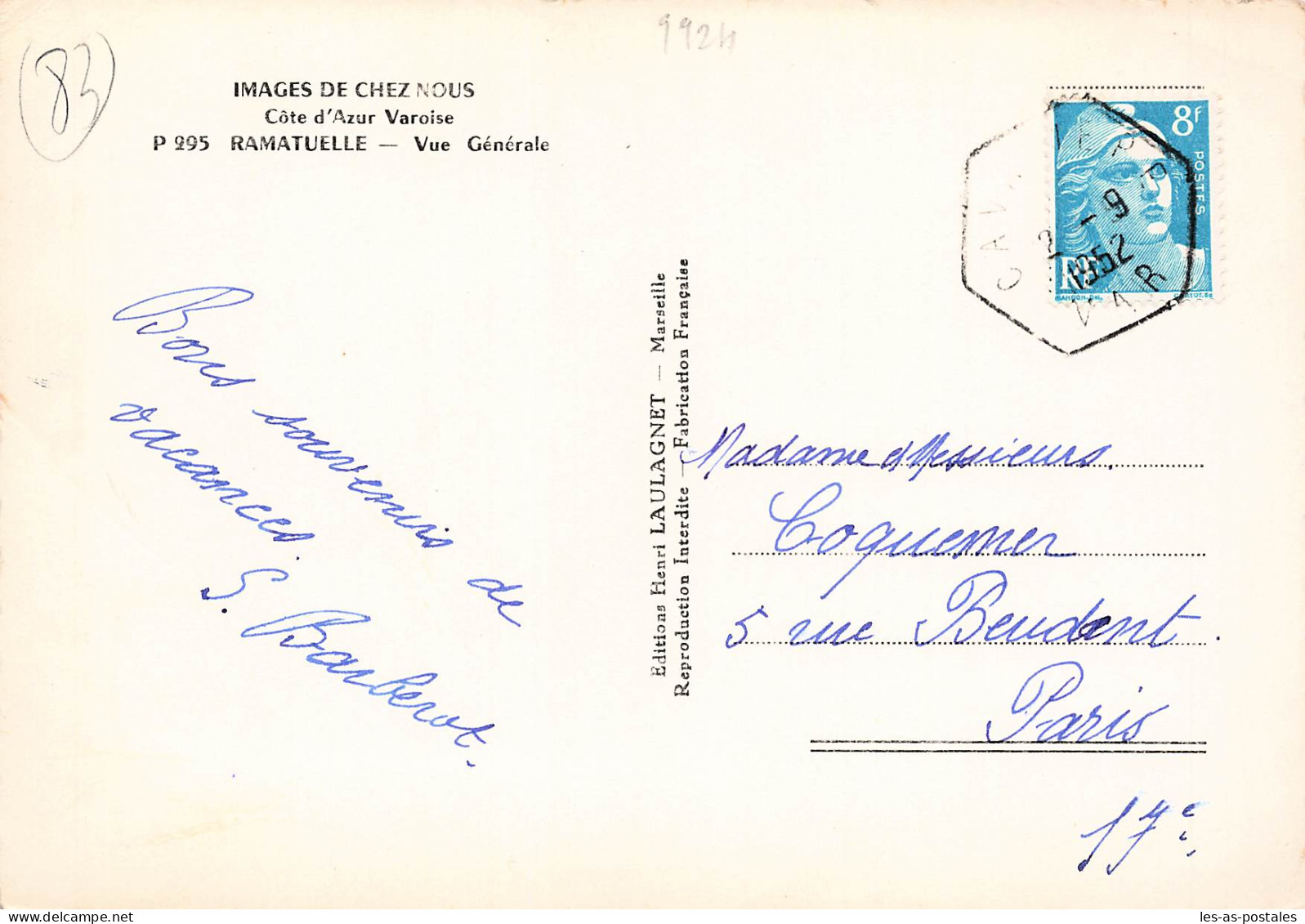 83 RAMATUELLE VUE GENERALE - Ramatuelle